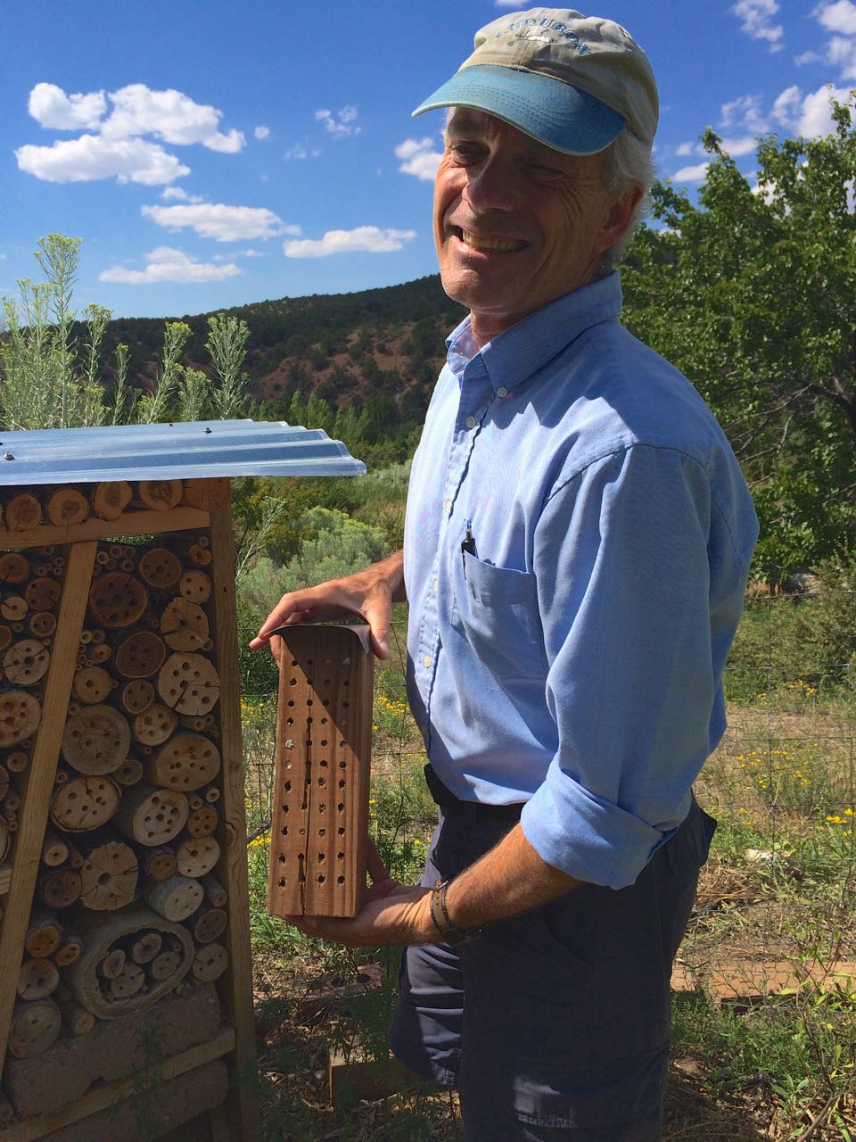 stevecarywithbeehouse