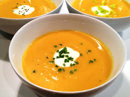 squash soup (generic photo!)